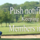 Golf Club App - Push Notifications - Keeping your members informed