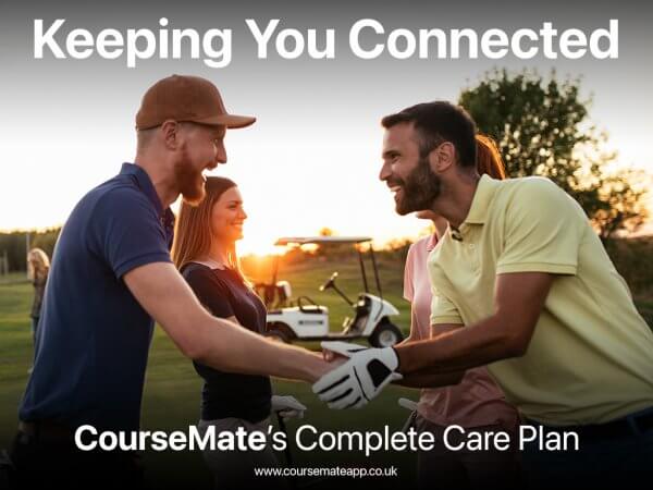 CourseMate Golf Club App Complete Care Plan - the best the industry can get